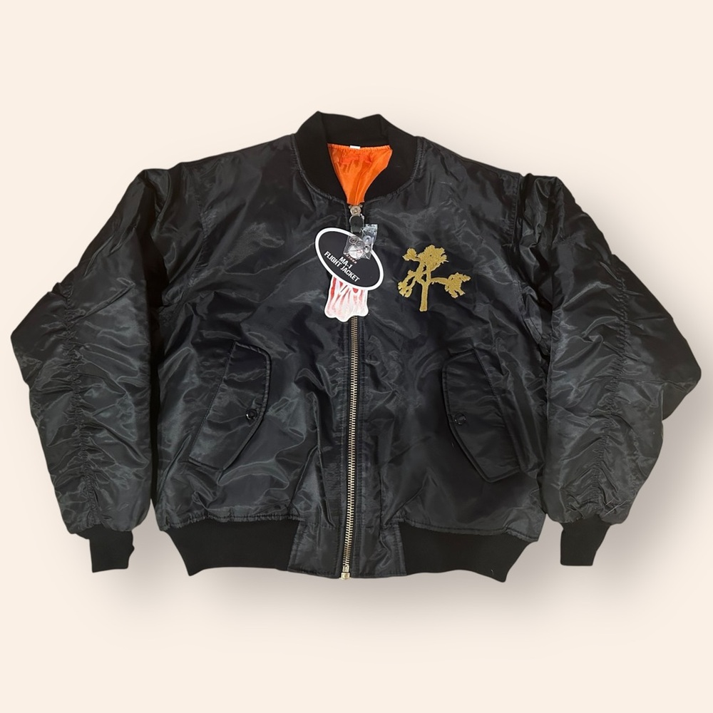 NWT U2 2017  Unisex The Joshua
Tree Tour Official MA-1 Bomber Jacket, Size M‎